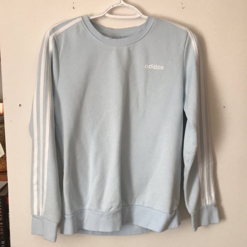 Adidas Light Blue Sweatshirt
